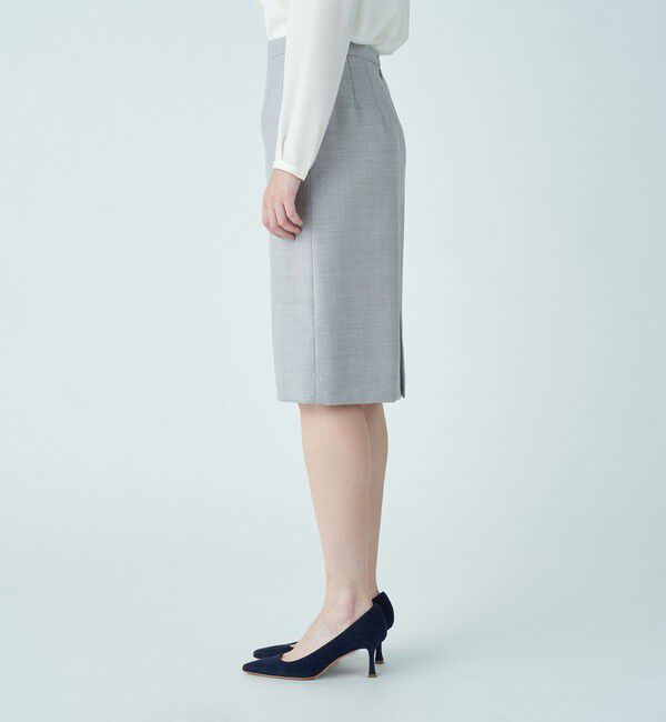 TOMORROWLAND collection「シャイニーピンヘッド ストレートスカート」|スカート|