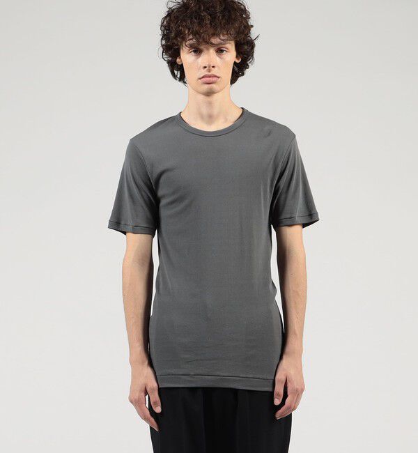 TOMORROWLAND HOME「コットンフライス クルーネックTシャツ（メンズ）」|Tシャツ・カットソー|