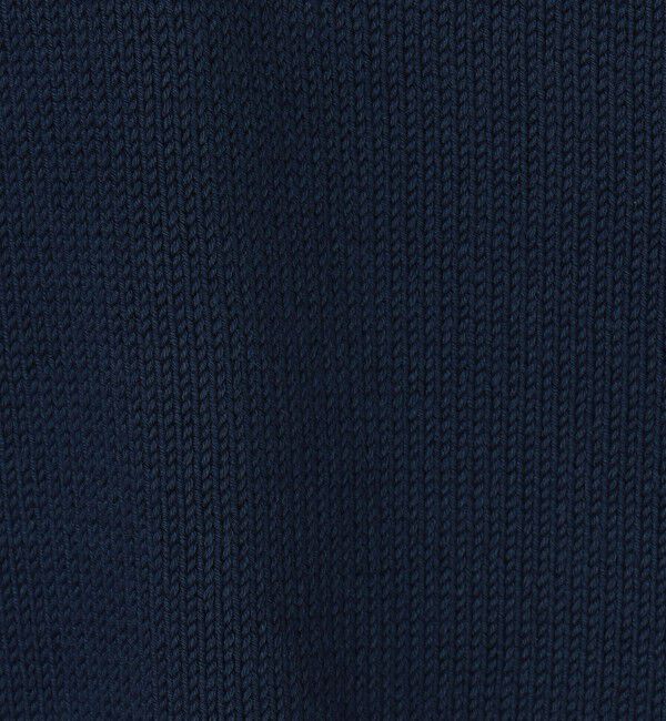 BACCA「カラーコットン Vネックニットプルオーバー」|ニット・セーター|