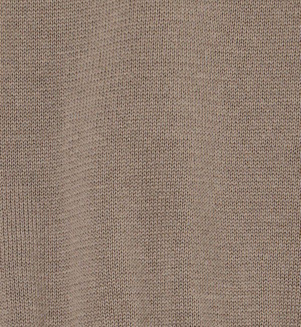 TOMORROWLAND MENS「TOMORROWLAND tricot ギザコットン クルーネックプルオーバー」|ニット・セーター|