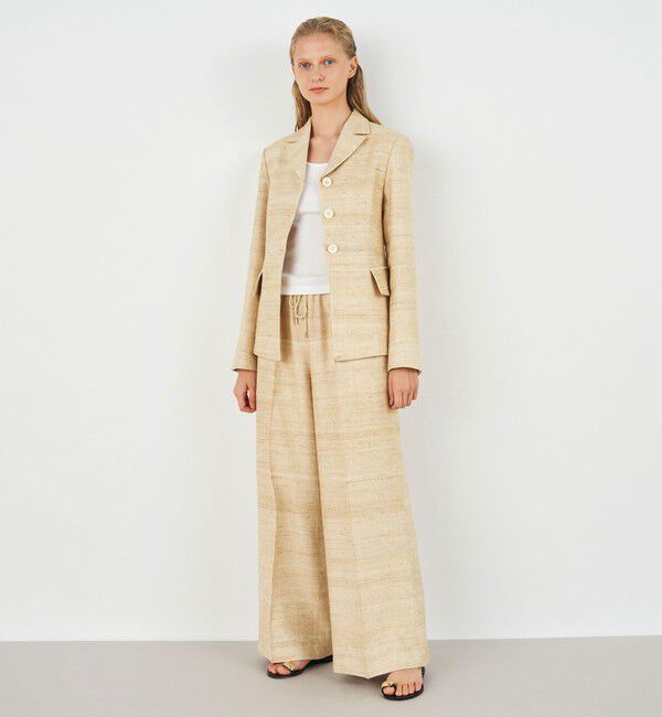 DES PRES「シルクリネンドビー フロントドロストイージーパンツ」|その他|