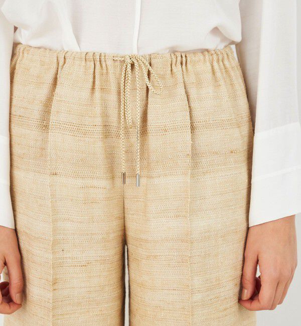 DES PRES「シルクリネンドビー フロントドロストイージーパンツ」|その他|
