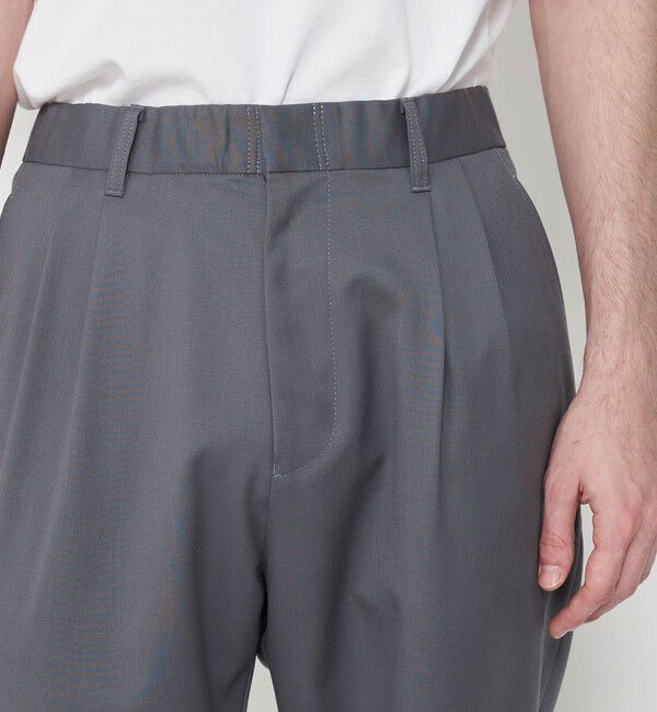 GALERIE VIE「 ウォッシャブルギャバジン タックパンツ」|その他|