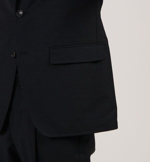 TOMORROWLAND MENS「シェットランドトロピカル シングルブレステッド2Bジャケット」|テーラードジャケット|