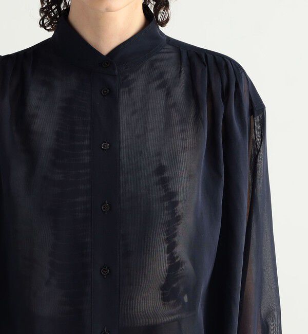 BACCA「コットンボイル ボリュームシャツドレス」|ワンピース|