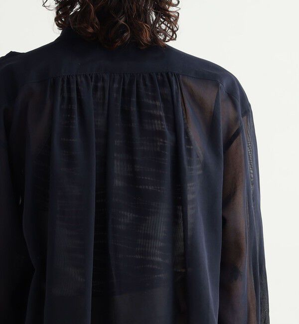 BACCA「コットンボイル ボリュームシャツドレス」|ワンピース|