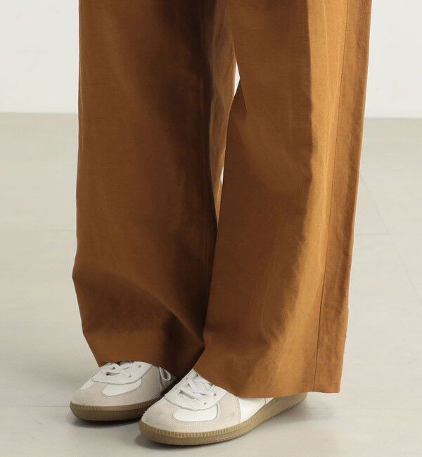 BACCA「リネンキュプラ カマーベルトパンツ」|その他|