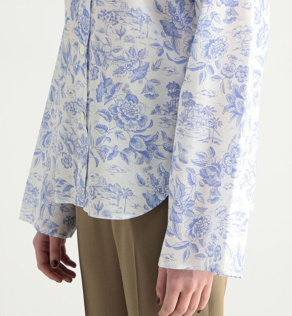 BACCA「サマーリバティ プリントシャツ」|シャツ・ブラウス|