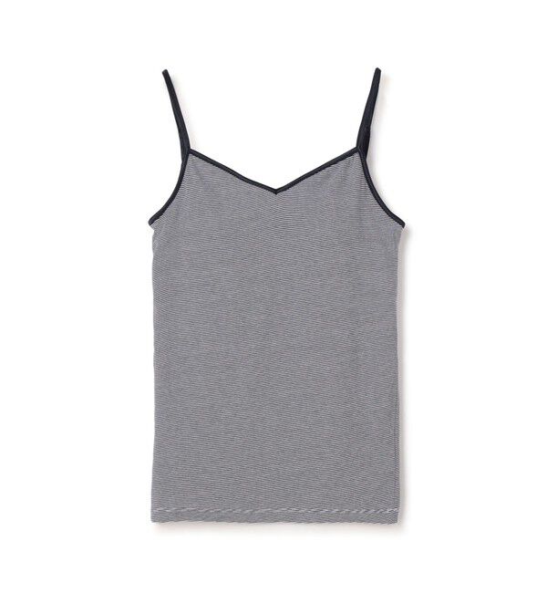 GALERIE VIE「スビンコットン カップ付きキャミソール」|キャミソール|68 ネイビー系