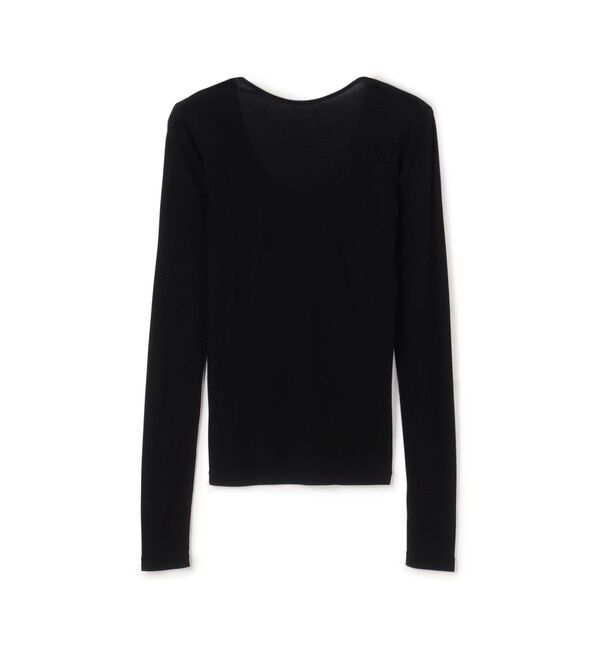 Edition「キョウネンフライス バックオープントップス」|Tシャツ・カットソー|19 ブラック