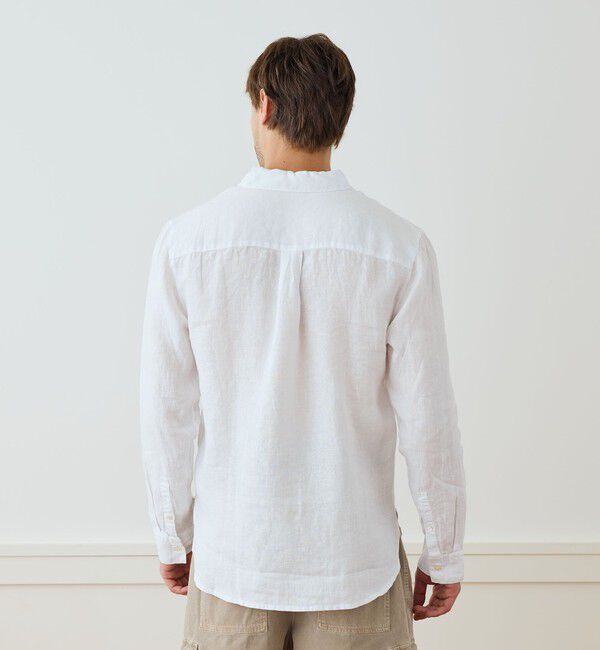 JAMES PERSE「ライトウェイトリネン スタンダードシャツ MKO3652」|シャツ・ブラウス|