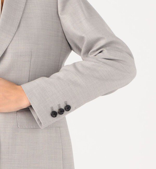 TOMORROWLAND collection「シャイニーピンヘッド シングル1Bジャケット」|テーラードジャケット|