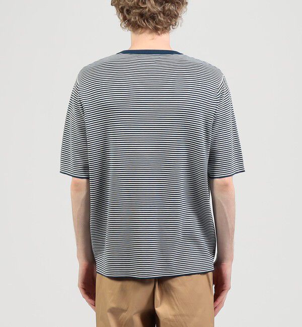 TOMORROWLAND MENS「TOMORROWLAND tricot シーアイランドコットン クルーネックプルオーバー」|ニット・セーター|