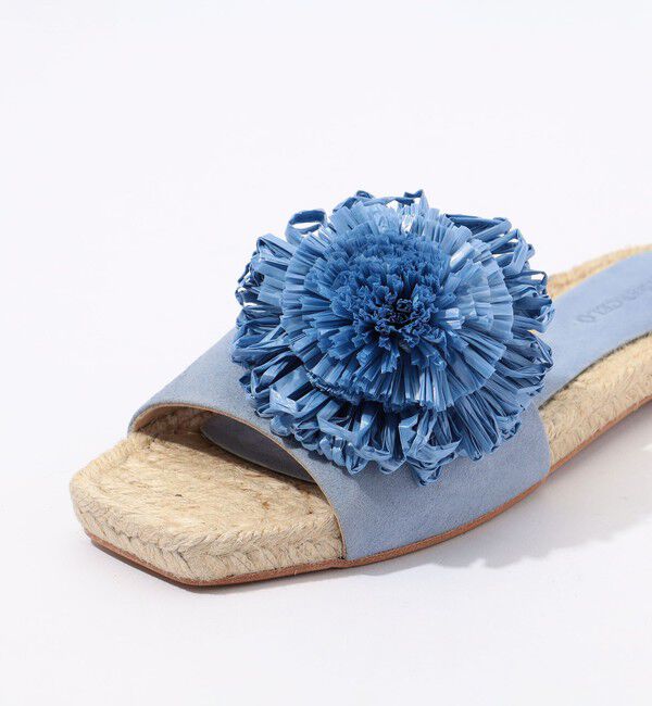 TOMORROWLAND GOODS「PALOMA BARCELO LEIKO フラワーモチーフ ジュートサンダル」|サンダル|