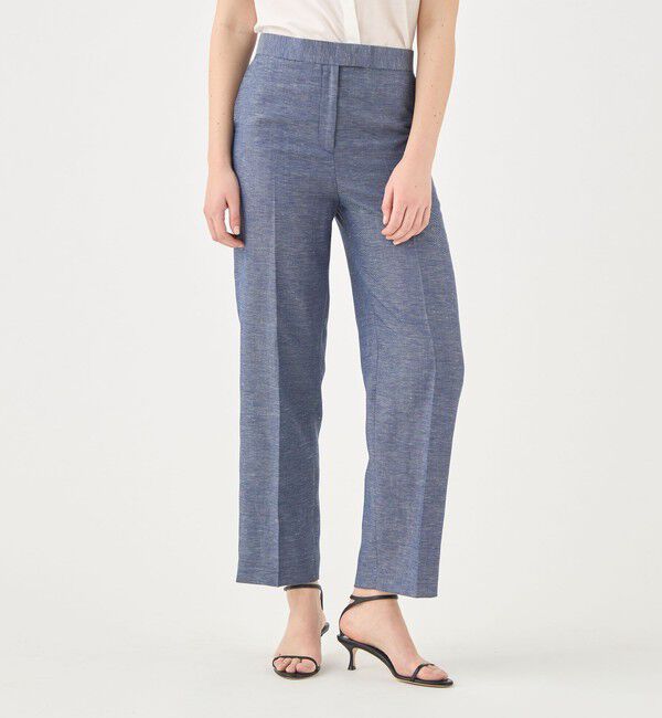 TOMORROWLAND collection「サマーカルゼ ストレートパンツ」|その他|