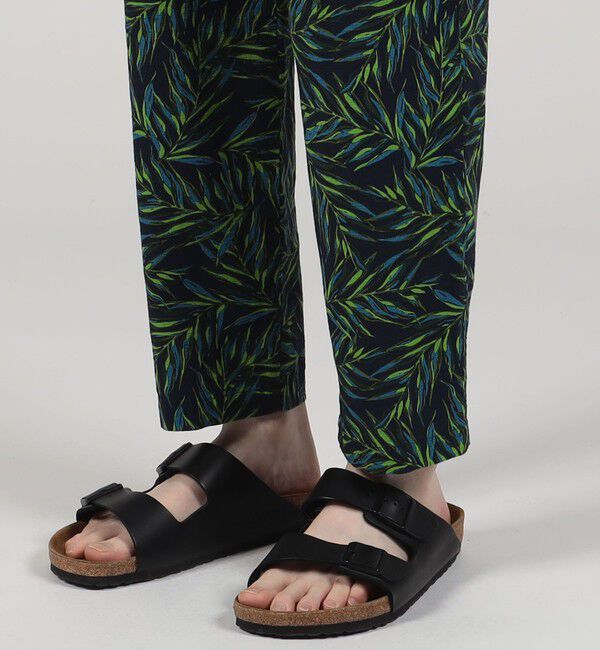 TOMORROWLAND MENS「コットン リーフプリント スリムテーパードイージーパンツ」|その他|