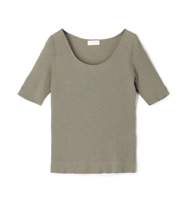 Ballsey「ストレッチラミー ラウンドネックプルオーバー」|ニット・セーター|17 チャコールグレー