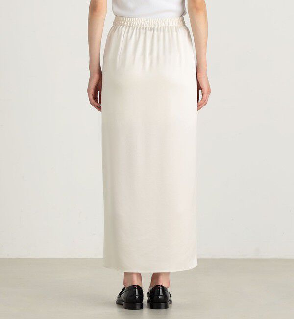 Edition「ハンマーサテン タイトスカート」|タイト|