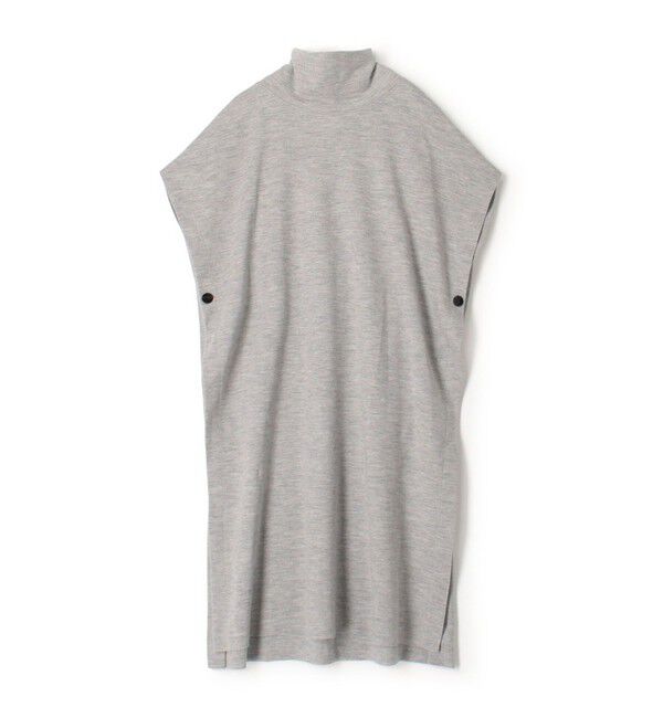 GALERIE VIE「ミルドスムース スタンドネックロングベスト」|ベスト・ジレ|13 ライトグレー