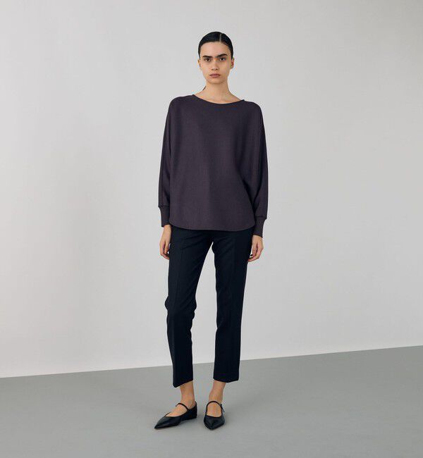 DES PRES「ニットコンビネーション ボートネックプルオーバー」|Tシャツ・カットソー|