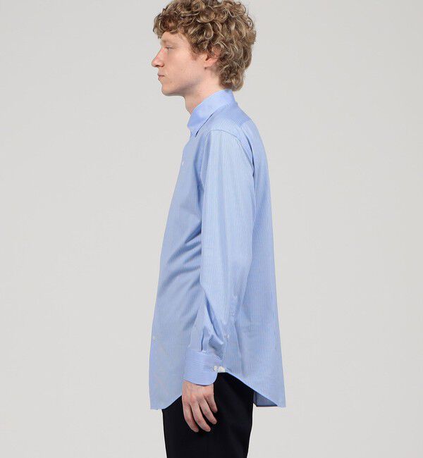 TOMORROWLAND MENS「36ゲージジャージ ループボタンダウンシャツ」|シャツ・ブラウス|