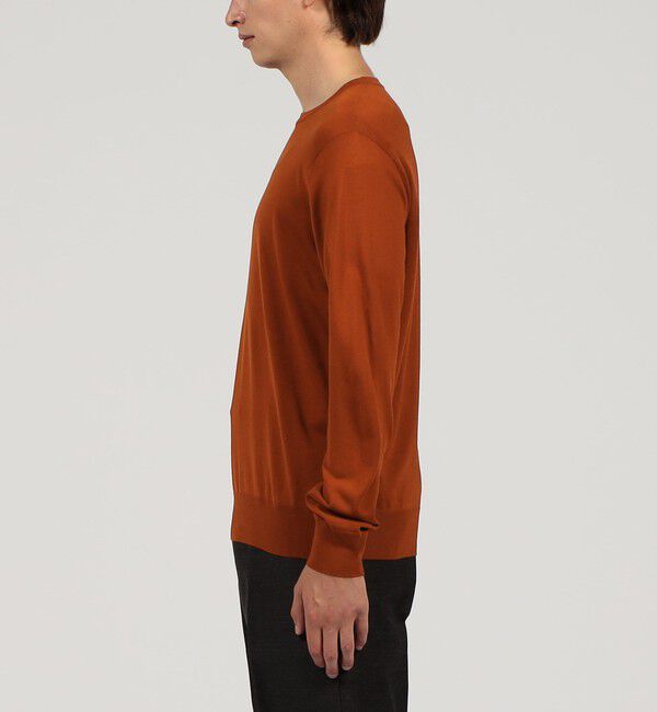 TOMORROWLAND MENS「TOMORROWLAND tricot スーパーファインメリノウール クルーネックプルオーバー」|ニット・セーター|