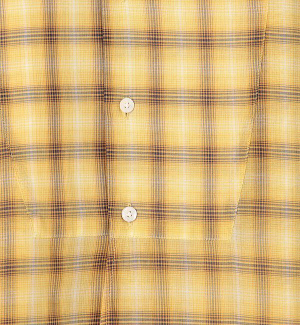 MACPHEE「コットンオーガンジーチェック チュニックシャツ」|シャツ・ブラウス|