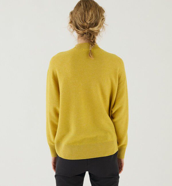 GALERIE VIE「カシミヤコットン ビルドネックプルオーバー」|ニット・セーター|