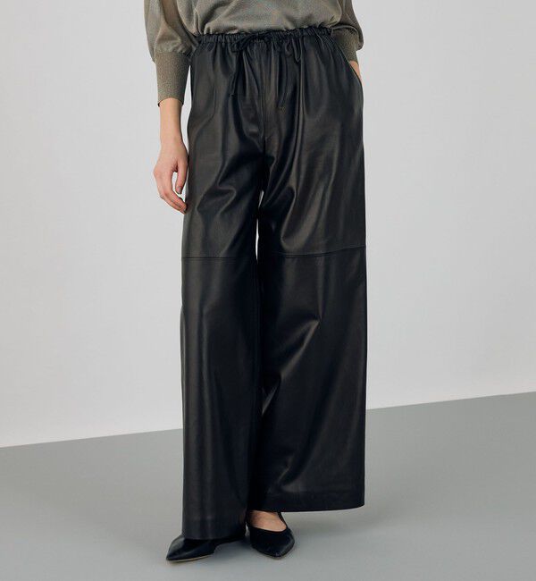 DES PRES「レザー イージーパンツ」|その他|