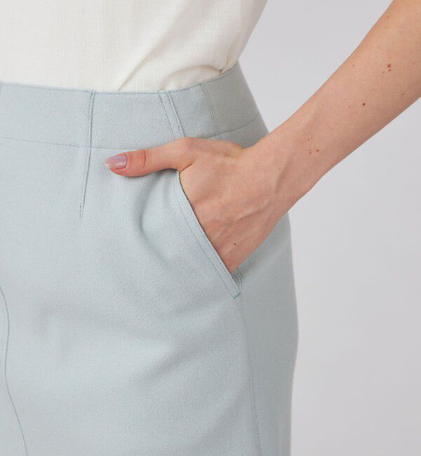 Ballsey「ニードルジャージー タイトスカート」|タイト|