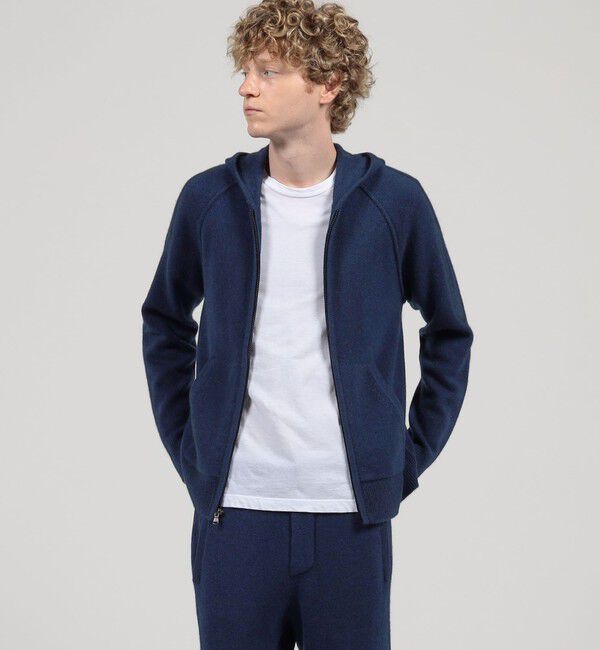 JAMES PERSE「リサイクルカシミヤ ジップアップパーカー MRBC2121」|パーカー|