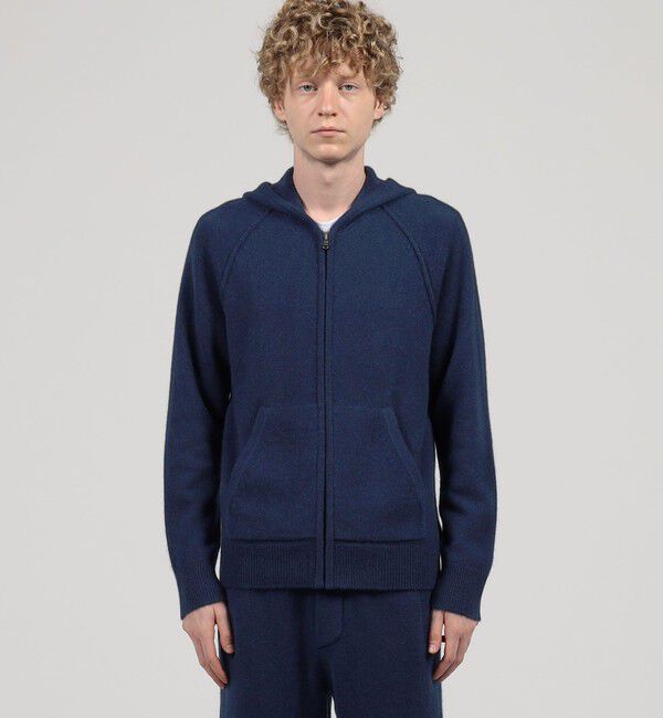 JAMES PERSE「リサイクルカシミヤ ジップアップパーカー MRBC2121」|パーカー|