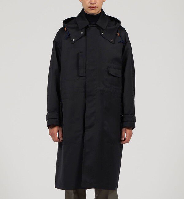 TOMORROWLAND MENS「ウールコットン ステンカラーコート」|ステンカラーコート|