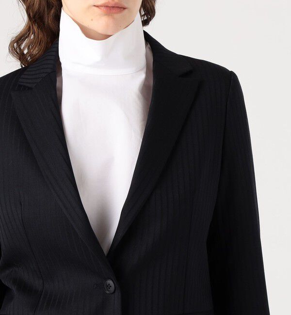 BACCA「シャドーストライプ テーラードジャケット」|テーラードジャケット|