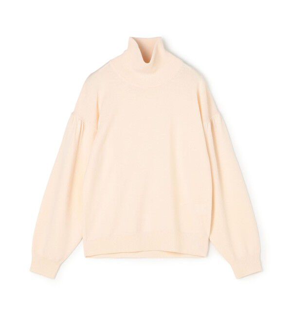 Ballsey「エクストラファインウール ギャザースリーブプルオーバー」|ニット・セーター|11 ホワイト