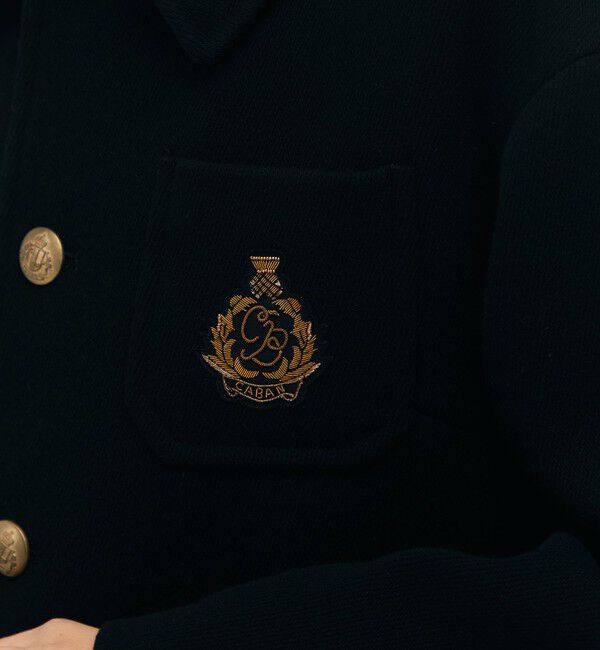 CABaN「WOOL KARSEY ショートジャケット」|ブルゾン・スタジャン|