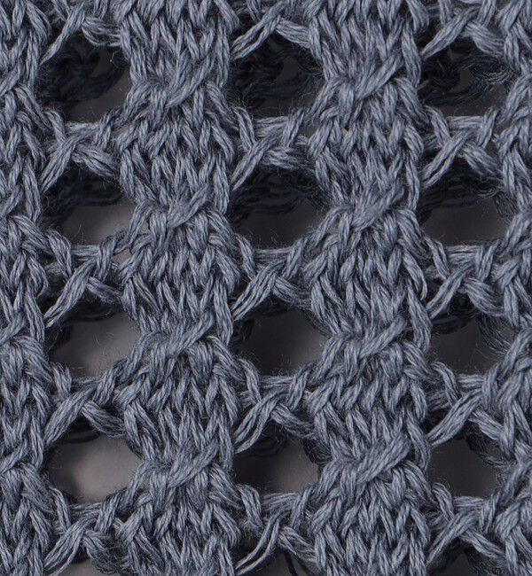 GALERIE VIE「オープンワークコットン フードプルオーバー」|パーカー|