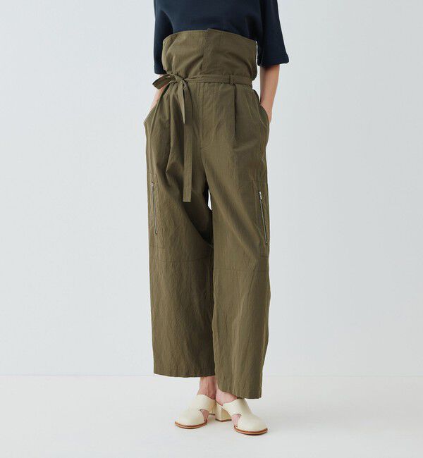 GALERIE VIE「ラミーコンパクト ミリタリースーツパンツ」|その他|