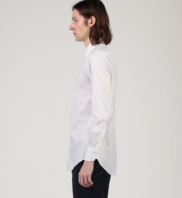 TOMORROWLAND MENS「120/2スーピマコットンドビー ワイドスプレッドカラー ドレスシャツ」|シャツ・ブラウス|