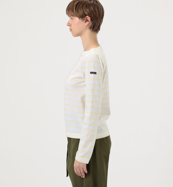 TOMORROWLAND BUYING WEAR「Le minor ボートネック ストライププルオーバー」|Tシャツ・カットソー|