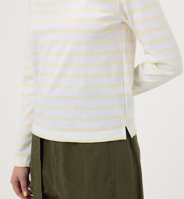 TOMORROWLAND BUYING WEAR「Le minor ボートネック ストライププルオーバー」|Tシャツ・カットソー|