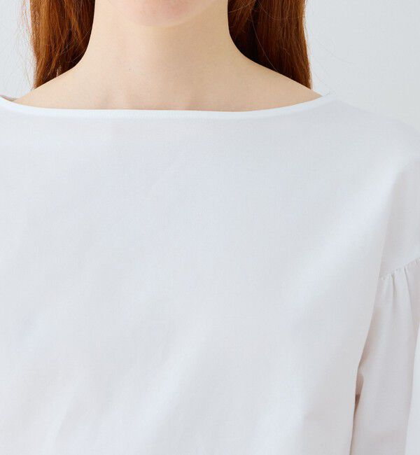 GALERIE VIE「プレミアムオックス スリーブタックブラウス」|シャツ・ブラウス|