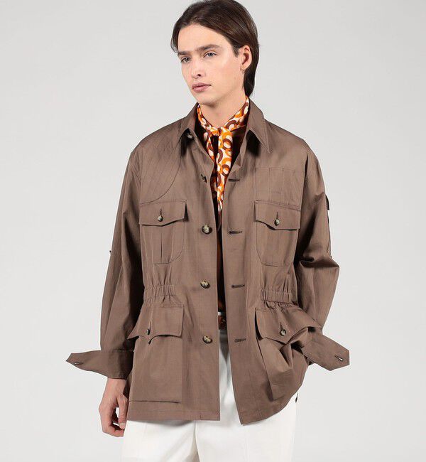 TOMORROWLAND MENS「【別注】Willis&Geiger コットン シャツブルゾン」|ブルゾン・スタジャン|