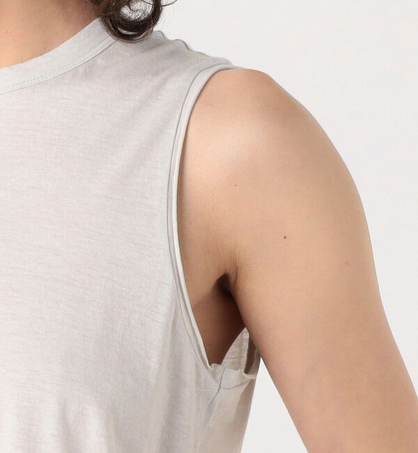 JAMES PERSE「コットンリネンシルク スリーブレスプルオーバー WNMJ3148」|タンクトップ|