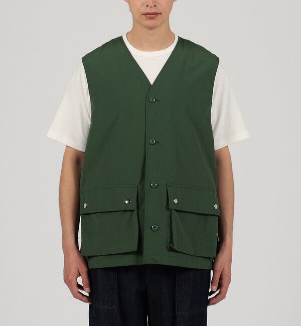 TOMORROWLAND HOME「KEIMEN NYLON VEST」|ベスト・ジレ|