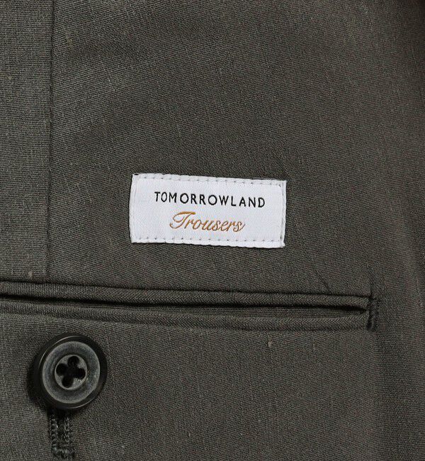 TOMORROWLAND MENS「テンセルリネン スリムテーパード イージーパンツ」|その他|