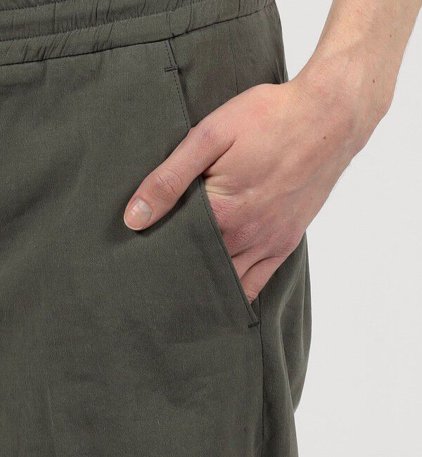 TOMORROWLAND MENS「テンセルリネン スリムテーパード イージーパンツ」|その他|