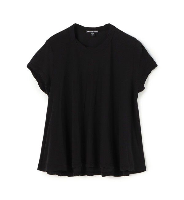 JAMES PERSE「コットンジャージー クルーネックTシャツ WHGF3924」|Tシャツ・カットソー|19 ブラック