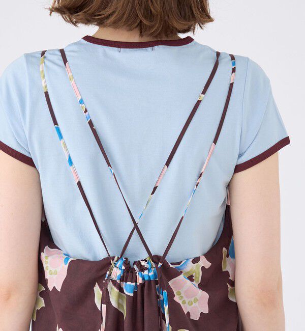 MACPHEE「レイトンプリント キャミソールワンピース」|ワンピース|