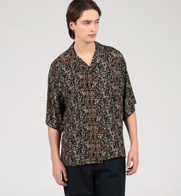 TOMORROWLAND BUYING WEAR「【別注】m's braque レーヨン オープンカラー ハーフスリーブシャツ」|シャツ・ブラウス|